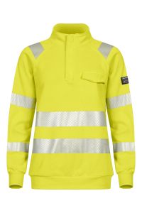 FR HI-VIS Sweatshirt für Damen - PFAS + METALLFREI