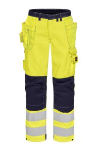 FR HI-VIS Handwerker-Bundhose für Damen, doppellagig - PFAS frei 