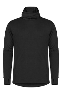 FR Unterwäsche Balaclava / T-Shirt 1/1 Arm mit Kapuze - Metall + PFAS frei